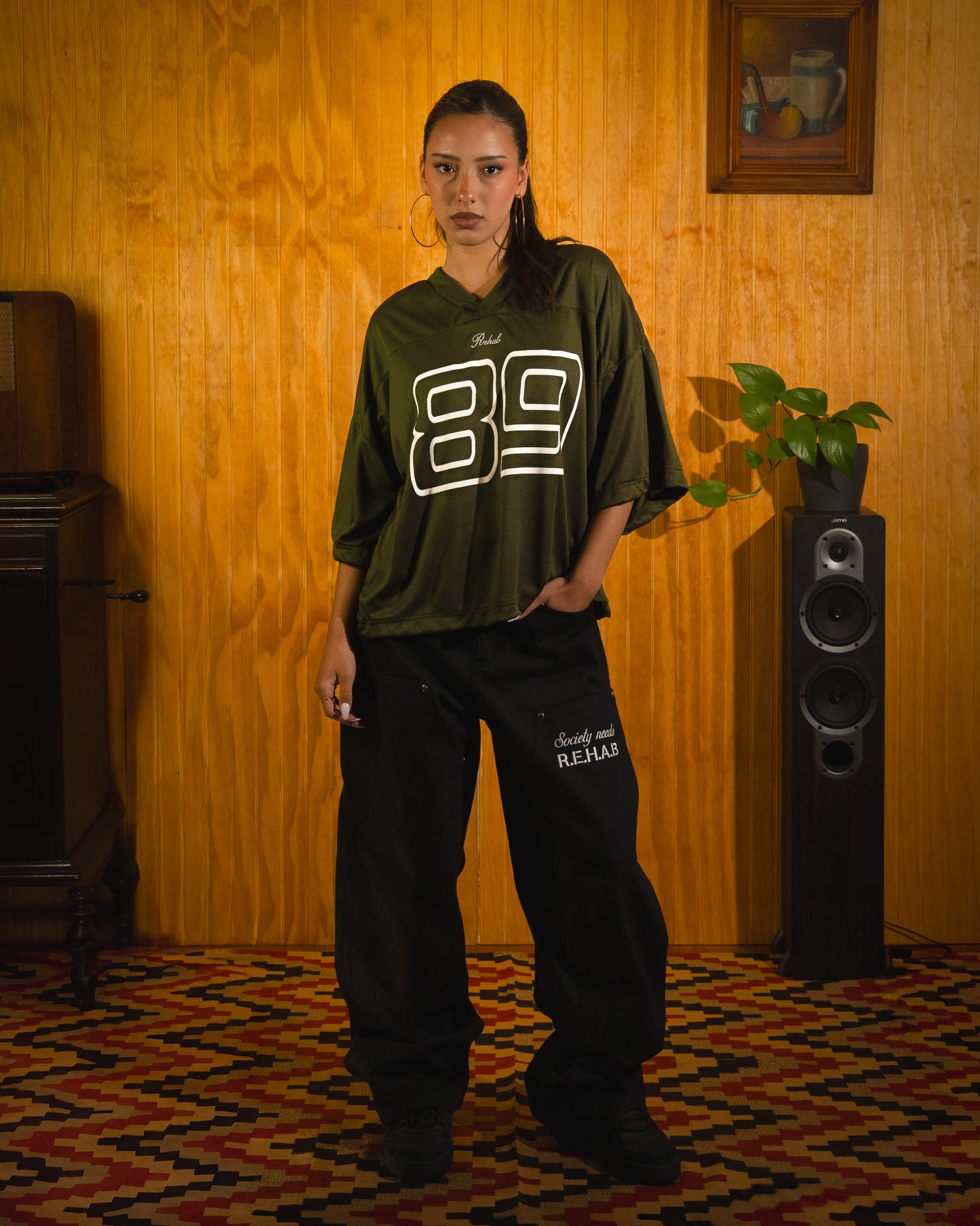 Pantalón Double Knee SNR Negro V2