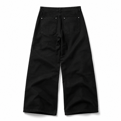 Ultra Baggy Double Knee SNR Negro V2