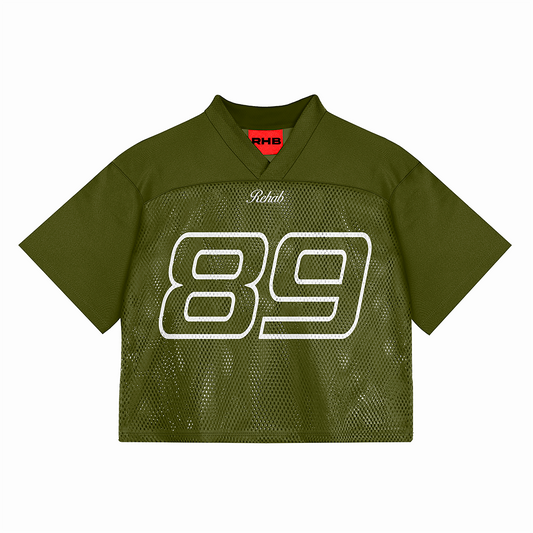 Polera Cropped Stadium V2 Verde