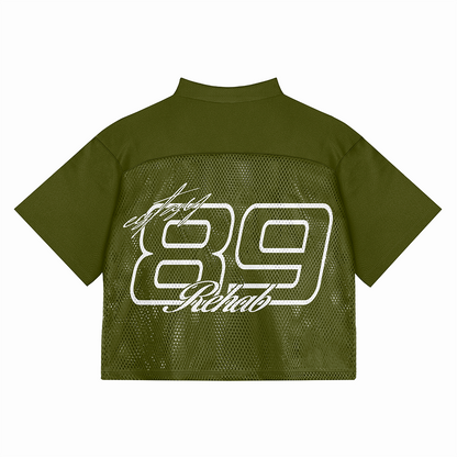 Polera Cropped Stadium V2 Verde